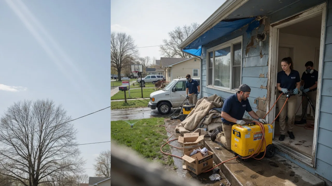 Basement Flood Cleanup in Sigourney, IA near me